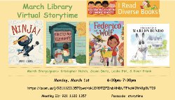 March library virtual storytime